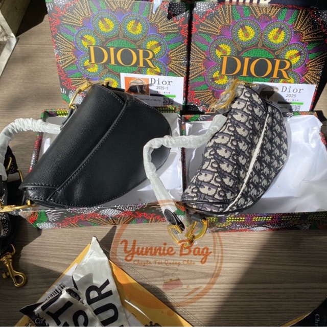 Túi kẹp nách DIO yên ngựa kèm dây đeo chéo hàng chuẩn