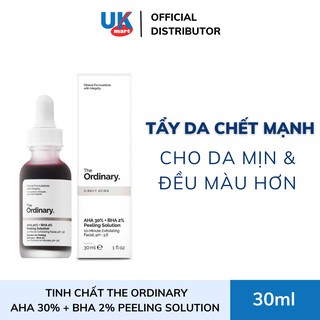 Tinh Chất The Ordinary AHA 30%+BHA 2% Peeling Solution 30ml