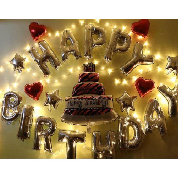 Dây đèn Fairy Light trang trí sinh nhật, phòng cưới