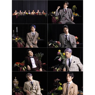 Poster 8 tấm BTS Map Of The Soul 7 BLACKSWAN