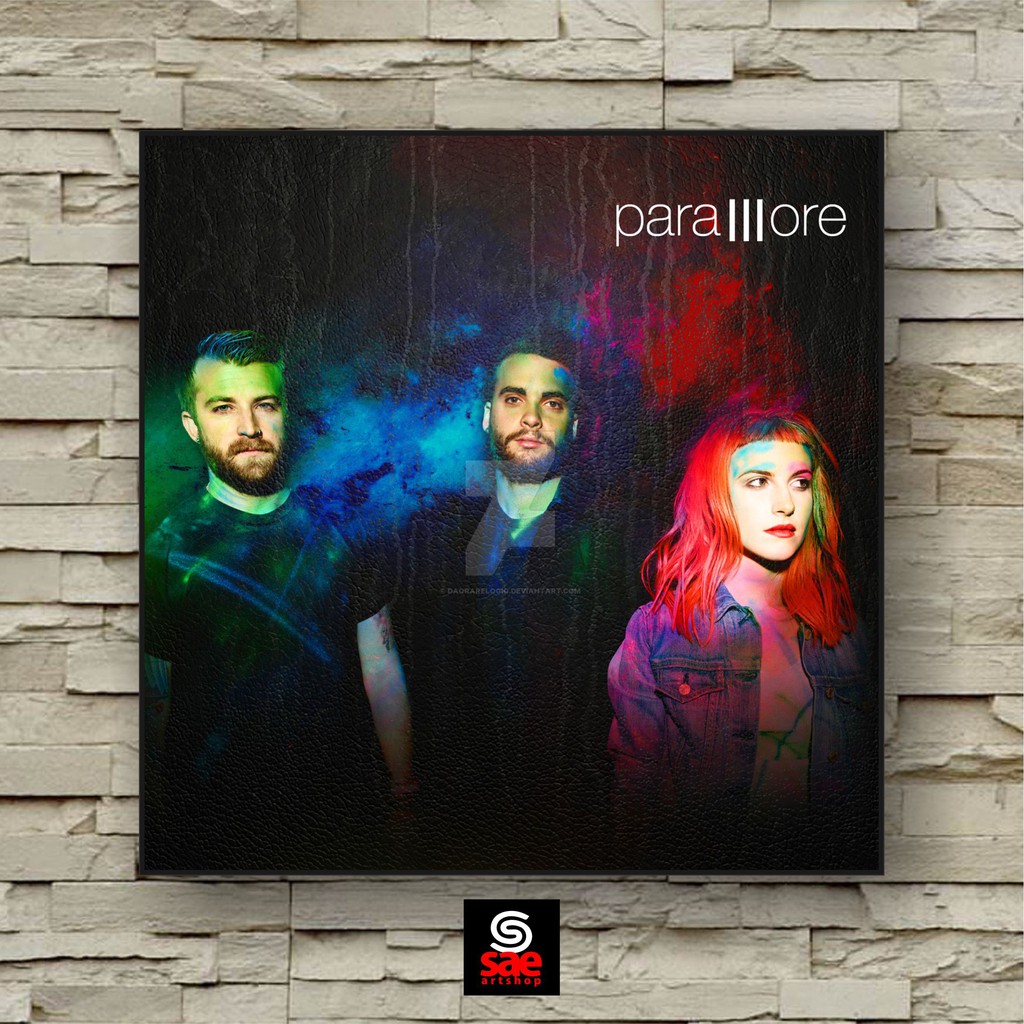 Paramore Ban Nhạc Trang Trí Tường