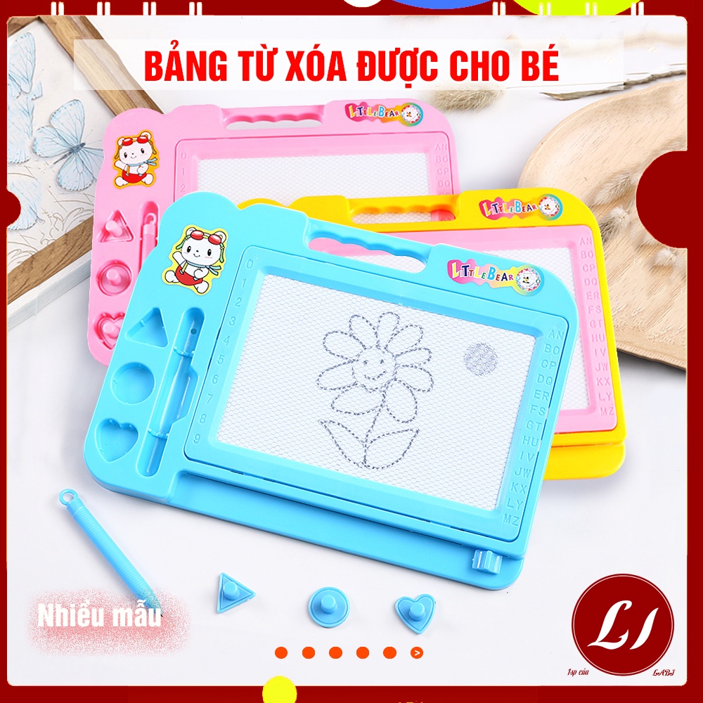 BẢNG TỪ xóa được cho bé tập viết, chơi thỏa thích (20x27cm)