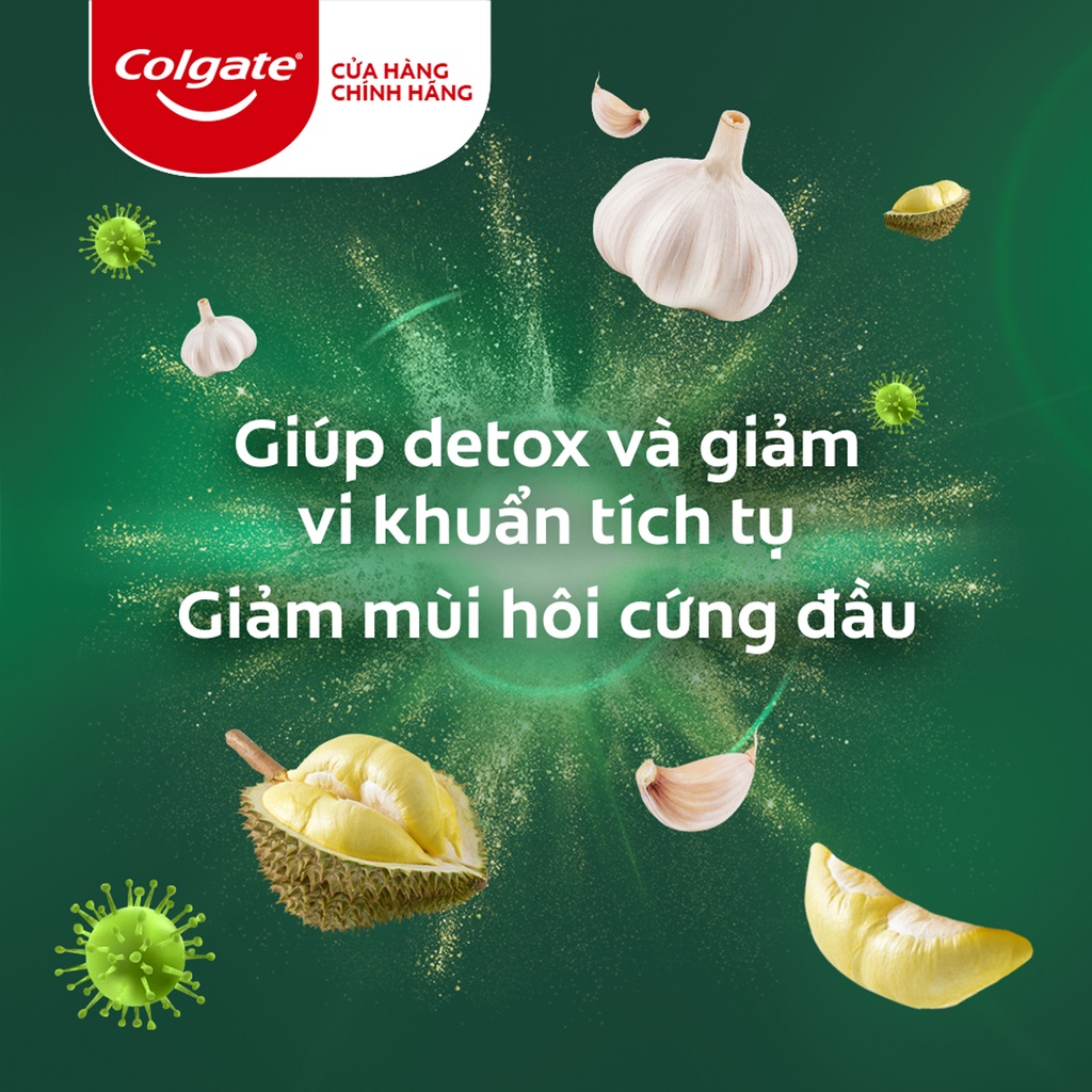 [Mã FMCGCO5 giảm 8% đơn 250K] Chai xịt thơm miệng Colgate Herbal Detox từ tinh chất thảo mộc 9ml