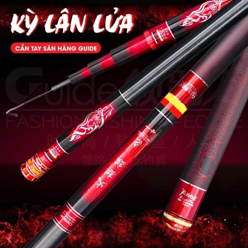 Cần Câu Đài GUIDE Kỳ Lân Lửa Săn Hàng