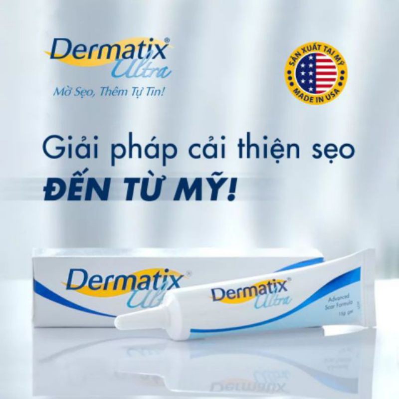 Dermatix Ultra - Gel Làm Mờ Sẹo Thâm, Sẹo Lồi, Cải Thiện Da