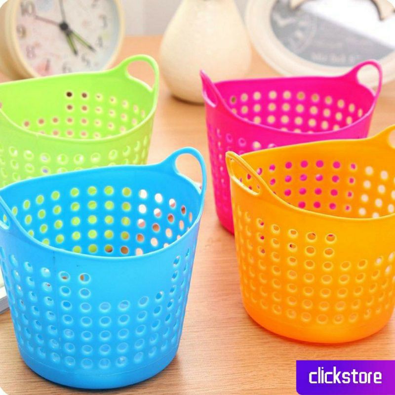 Giỏ nhựa mini để đồ dùng đa năng