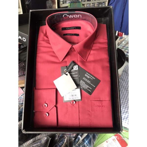 Sơ mi trơn Owen dài tay sale 30%