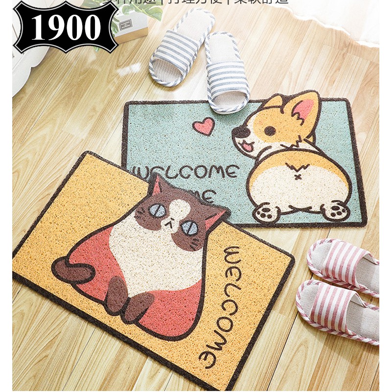 Thảm trải sàn nhà cute, Thảm trải nhà thiết kế mới, Kích thước 40x60