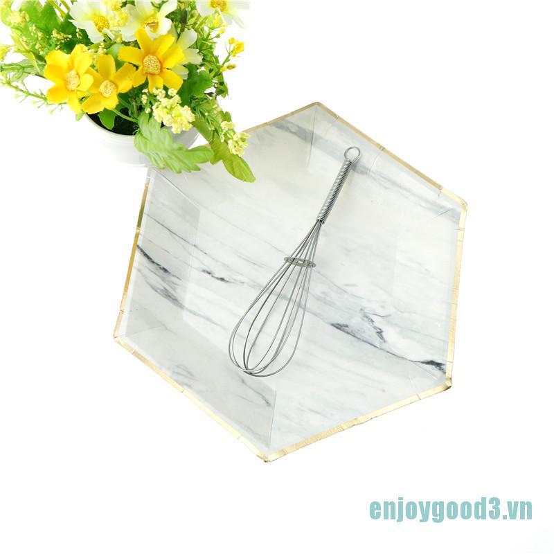 Cây Đánh Trứng Cầm Tay Bằng Thép Không Gỉ 15.24Cm