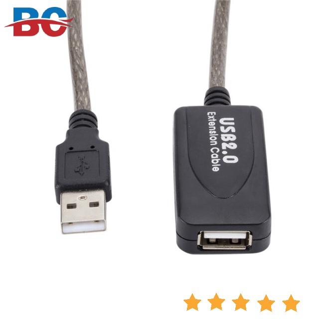Cáp nối dài USB 10m giá rẻ CÓ CHÍP