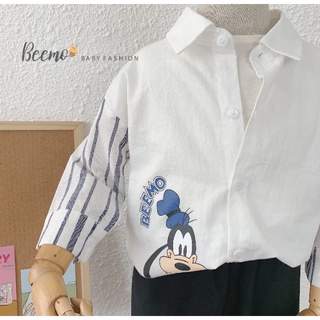 Set áo sơ mi và quần thô cho bé trai