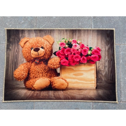 Thảm lau chân chống trượt thấm nước (LOẠI DÀY), thảm chùi chân hình thú