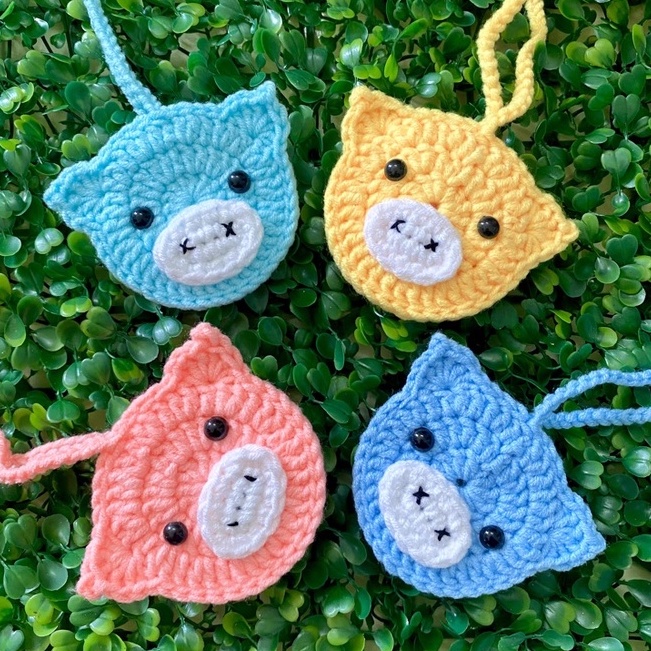 Túi đựng tỏi cho bé hình con heo dễ thương