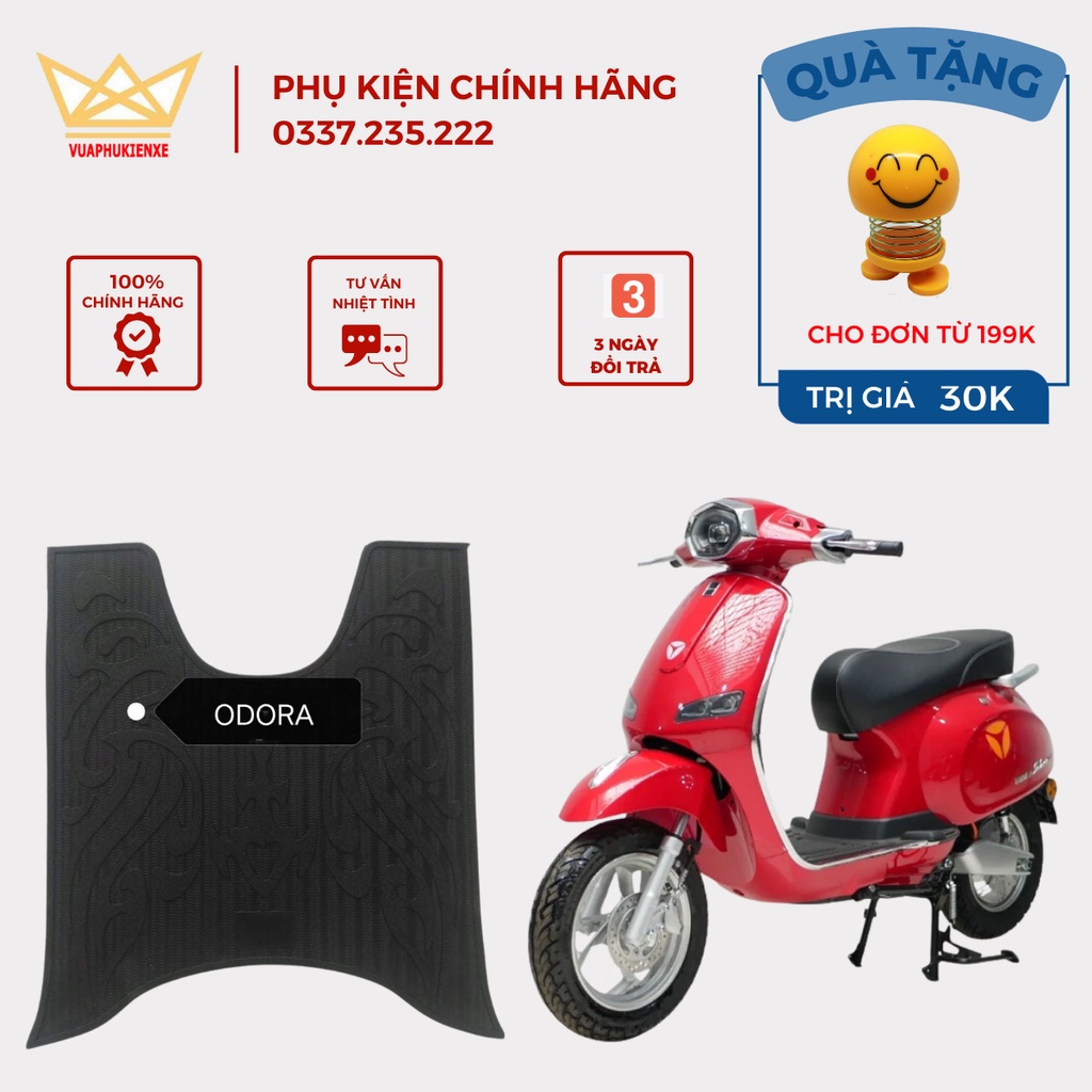 Thảm xe điện Yadea odora chính hãng