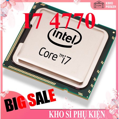 CPU I7 4770 Socket 1150