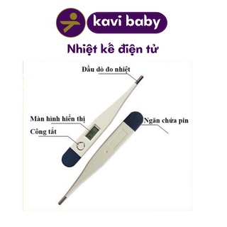 Nhiệt kế điện tử Digital thermometer - Nhiệt kế