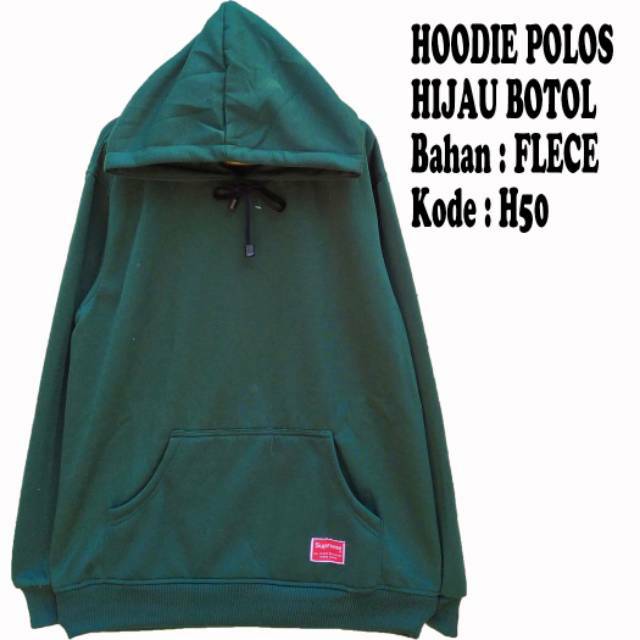 Áo Khoác Hoodie Supreme Màu Trơn H50