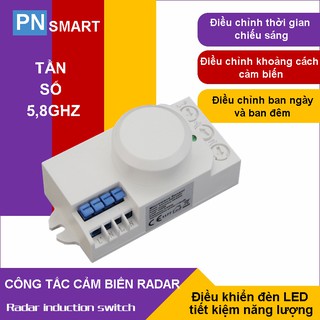 Công tắc cảm biến Radar tự động bật tắt đèn