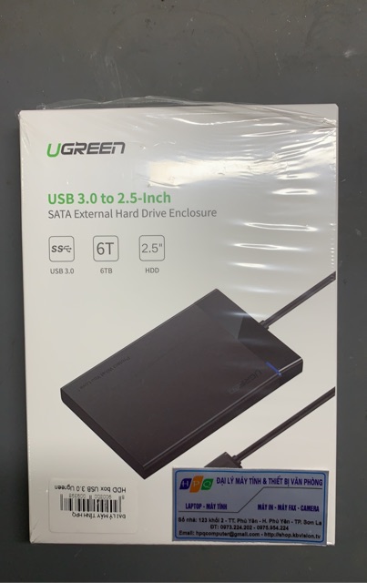 Box ổ cứng cắm ngoài Ugreen Usb 3.0 to 2.5 - inch Sata External