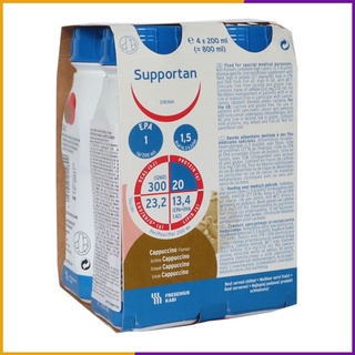 Sữa supportan drink cappuccino – dinh dưỡng cho bệnh nhân ung thư