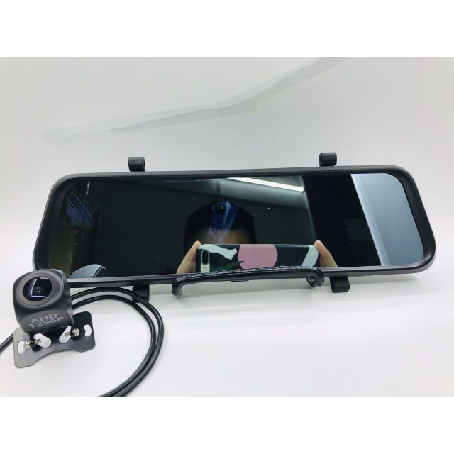 CAMERA HÀNH TRÌNH BlackBox Q12 KẸP GƯƠNG Hình ảnh FULL HD cam sau dài 15m  Độ phân giải 720p 12-24V | BigBuy360 - bigbuy360.vn