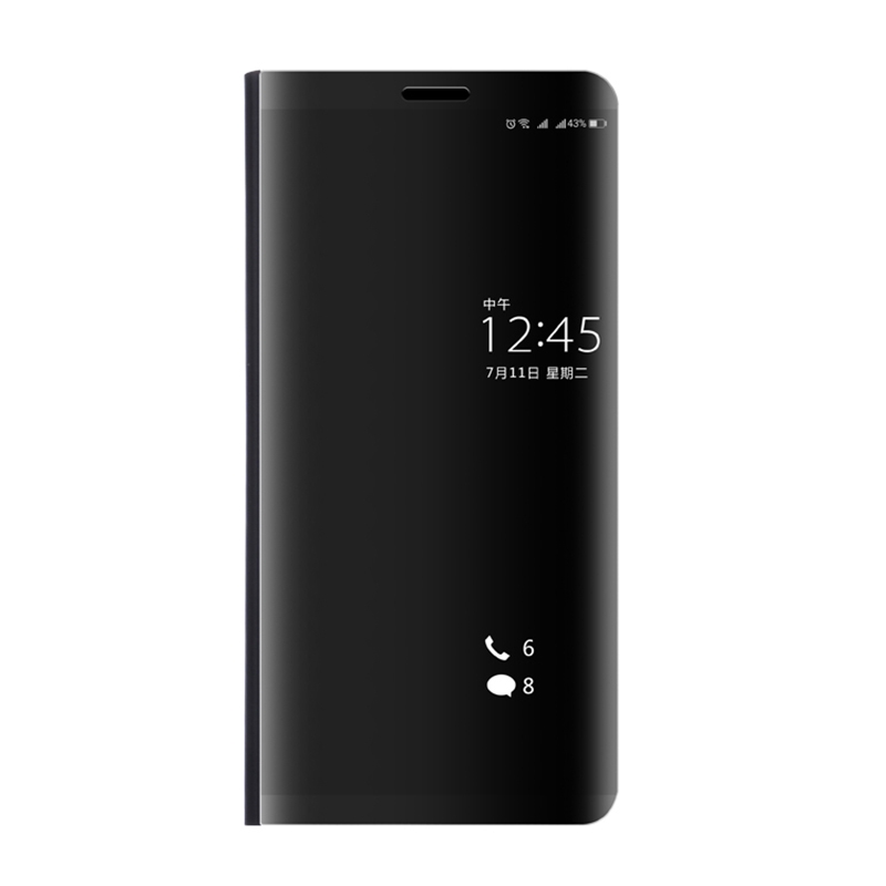 Samung A50 Case Luxury Smart Mirror Flip Clear View Cover On For Samsung Galaxy a50 a 50 50a Accessory Galax A505F Fundas Coque