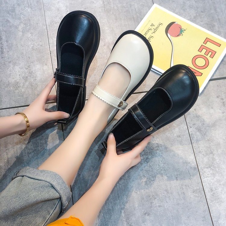 [ Mã 66CBSALE giảm 30K đơn 200K] Giày Búp Bê Mũi Vuông Xinh Xắn Dành Cho Nữ | BigBuy360 - bigbuy360.vn