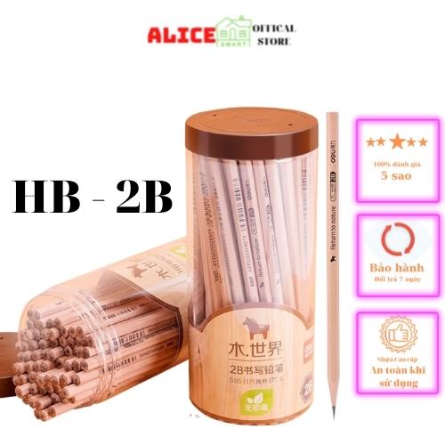 Bút Chì Gỗ Hộp 50c - Chất Liệu An Toàn Bền Đẹp - Tiện Ích Cho Mọi Nhà GD03