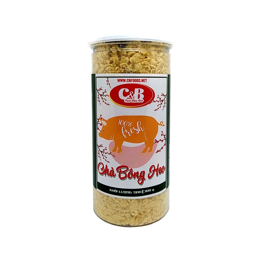 Chà Bông Heo  C&B - Hộp 300G