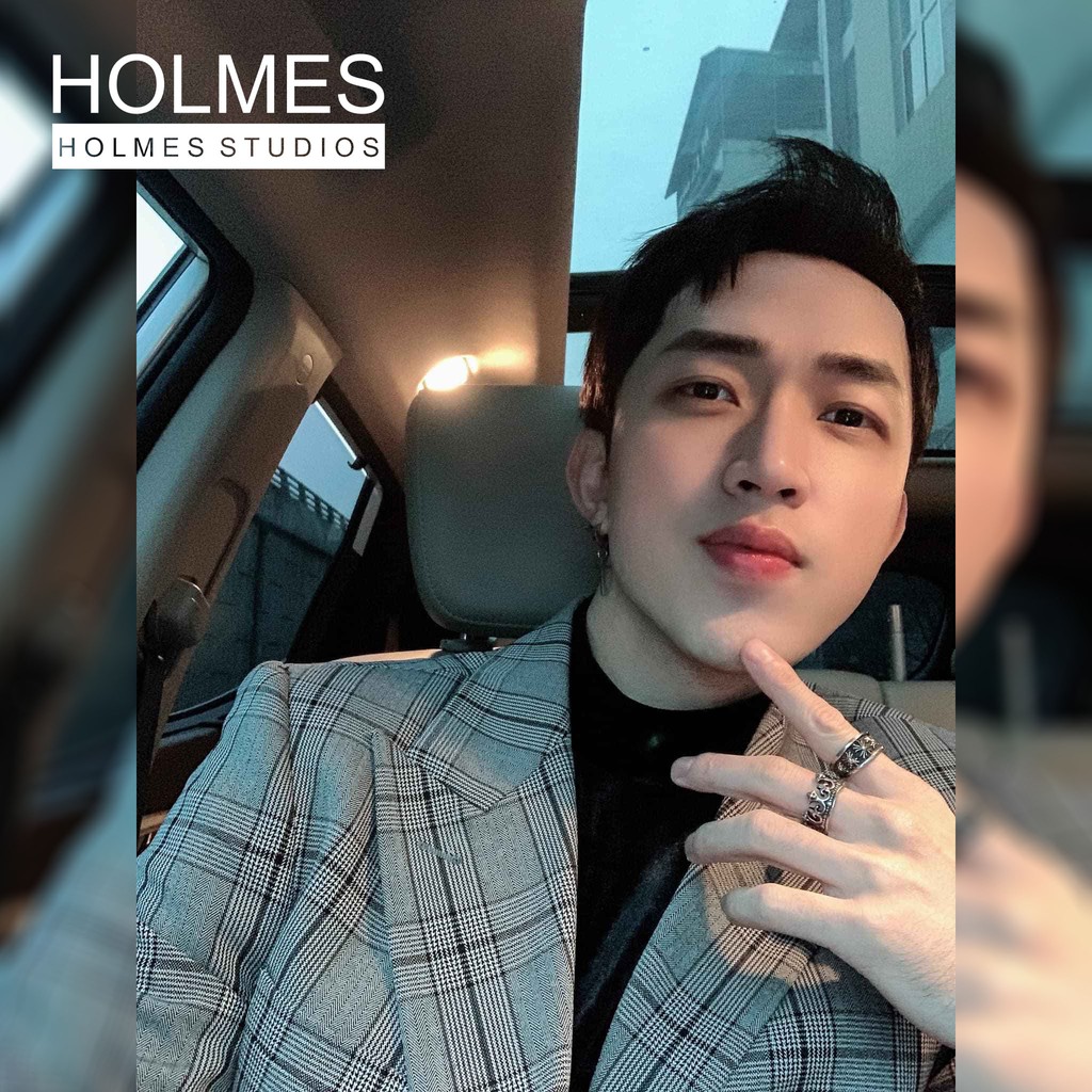 Blazer Nam Vest Nam Holmes Kẻ Caro Thời Trang Hàn Quốc Cao Cấp Phong Cách Trẻ Trung Lịch Lãm