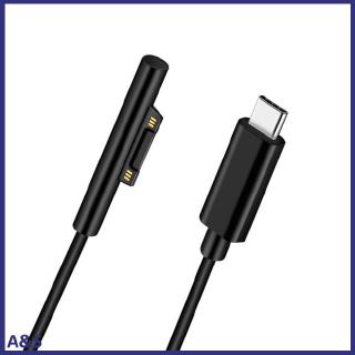 Cáp sạc USB-C 15V cho Microsoft Surface dài 1.7 mét