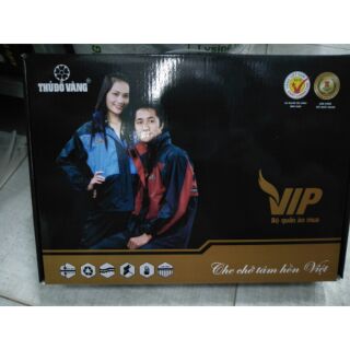 Áo mưa bộ Thủ Đô Vàng