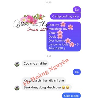 Nước hoa mini size có sẵn