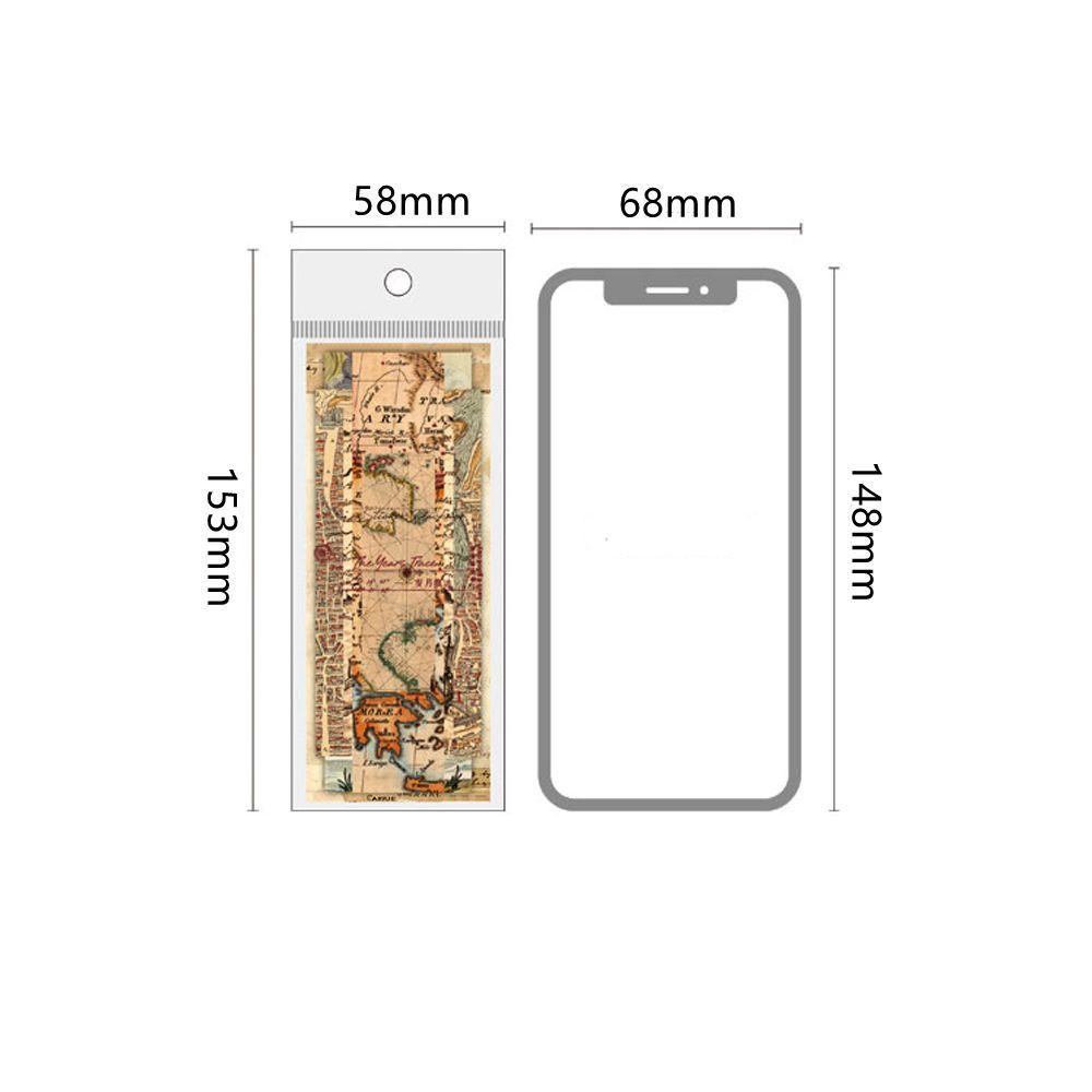 MAG Set 45 Sticker Dán Trang Trí Nhật Ký Phong Cách Vintage