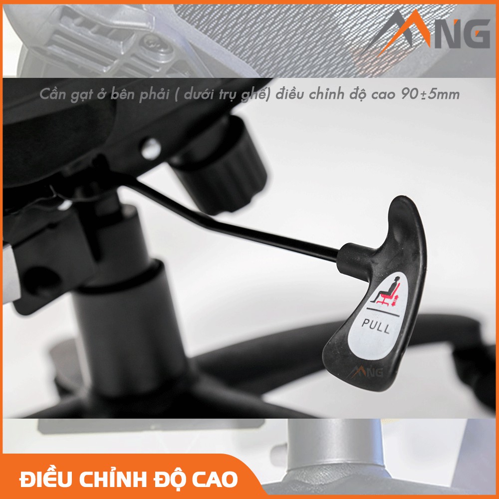 Ghế Văn Phòng, Chơi Game Edra Venus EGC211 Nhẹ Không Gây Tiếng Ồn Chính Hãng Cao Cấp Bảo Hành 12 Tháng