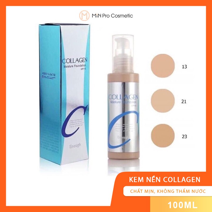 Kem nền Collagen Moisture Enough SPF15 100ml