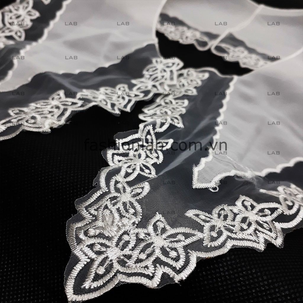 Cổ áo thêu - Mẫu 16 (Chiếc) #0204