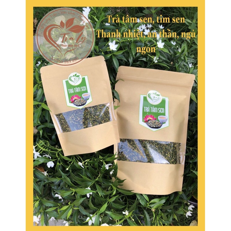 trà tâm sen, tim sen sạch sao thơm shop Trà Ly- thảo dược sạch