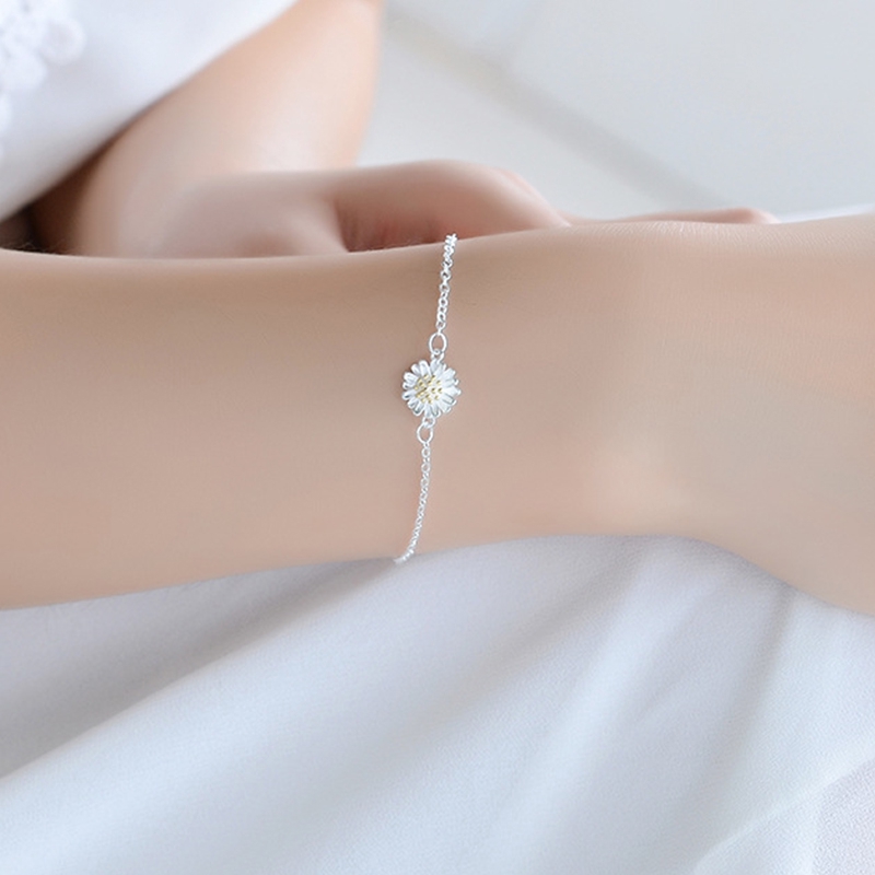 Bông Hoa Đàn Bà Vòng đeo Tay Women Flower Bracelet Jewelry