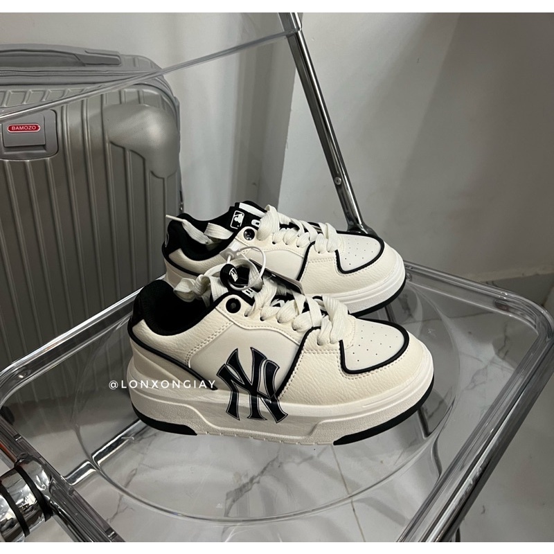 GIÀY .M.L.B LINER BLACK WHITE