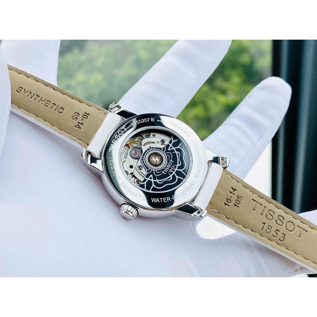 Đồng Hồ Nữ TISSOT Lady Heart Flower - T050.207.17.117.05 Chính Hãng Tặng Dây Da Cao Cấp