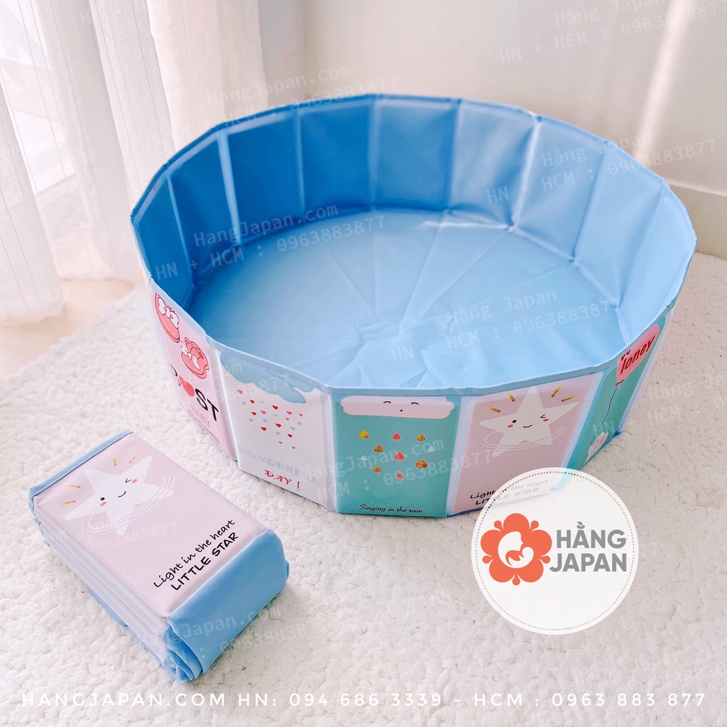 Bể bóng bể bơi gấp gọn Honper đa năng nhẹ gọn 80cm, quây bóng
