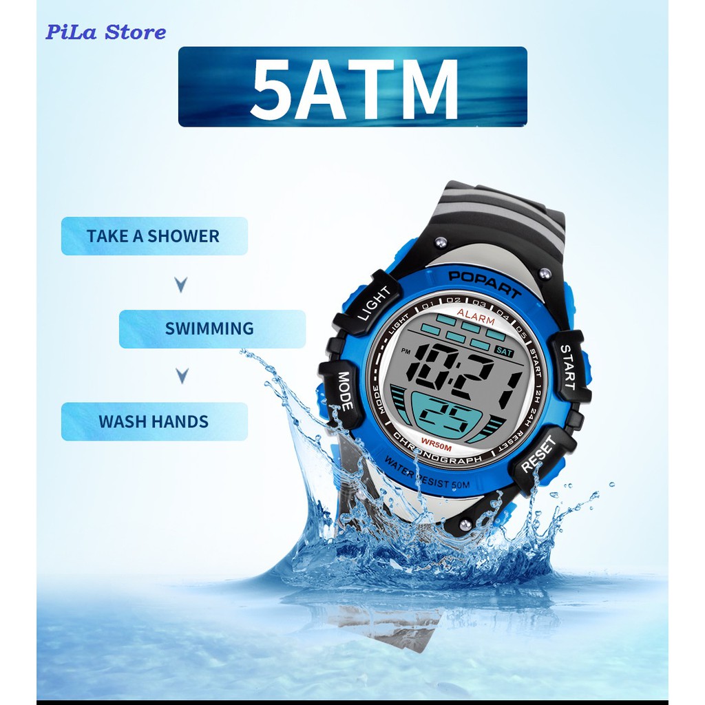 Đồng hồ Điện tử PoPart Cho Bé Trai | BigBuy360 - bigbuy360.vn