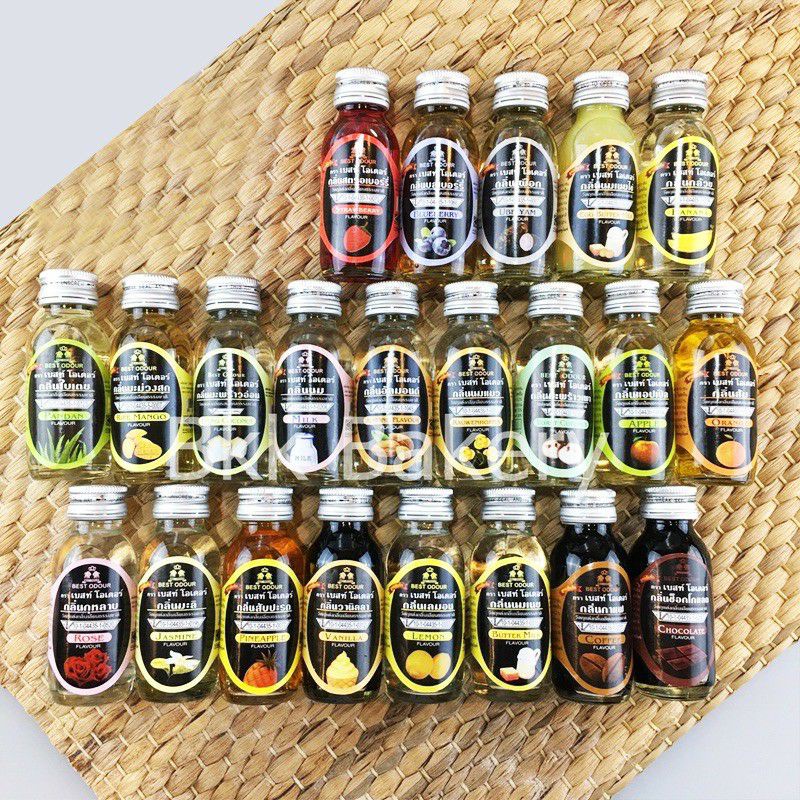 Hương thực phẩm Thái Lan Best Odour đủ loại chai 30ml - Bách hoá sỉ lẻ Bích Liên Dương