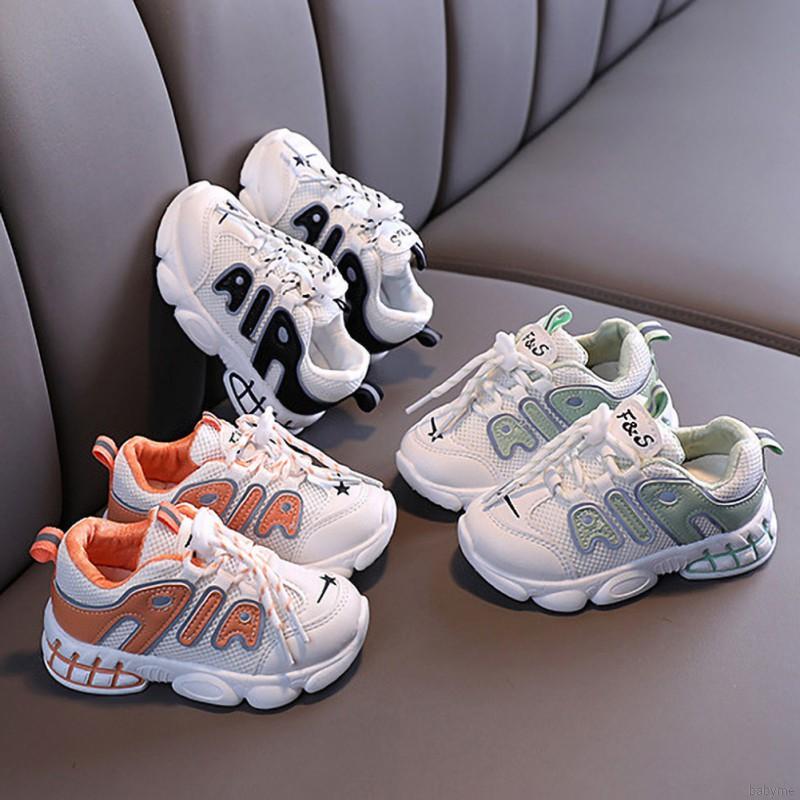 Kids Girls Boys Shoes Baby Anti-slip Breathable Sneakers Children Casual Sport Shoes
