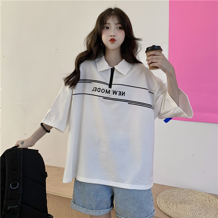 Áo Thun Polo Tay Ngắn Phong Cách Hàn Quốc XInh Xắn Cho Nữ | BigBuy360 - bigbuy360.vn