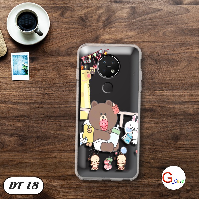 Ốp lưng NOKIA 7.2 dẻo trong in hình