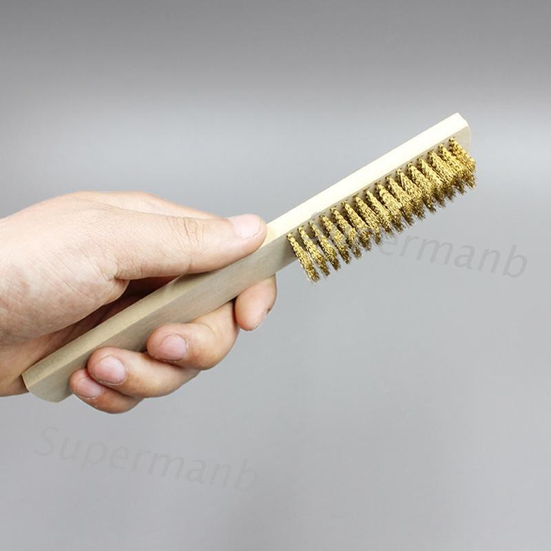 Bàn Chải Dây Đồng Thau 208mm