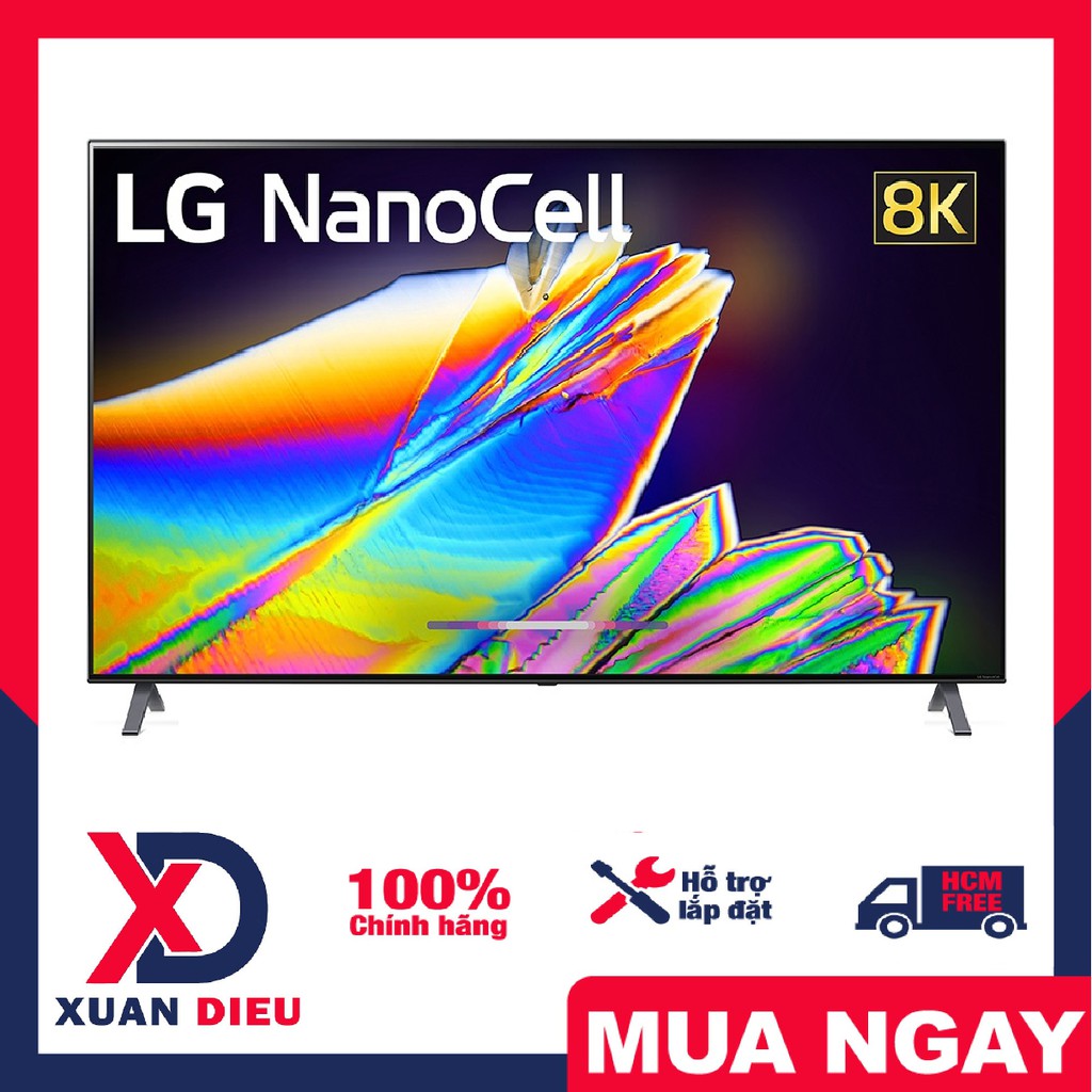 Smart Tivi LG 8K 65 inch 65NANO95TNA - Sản Xuất Tại Indonesia.Bảo Hành 2 năm. Giao miễn phí HCM, giao trong ngày