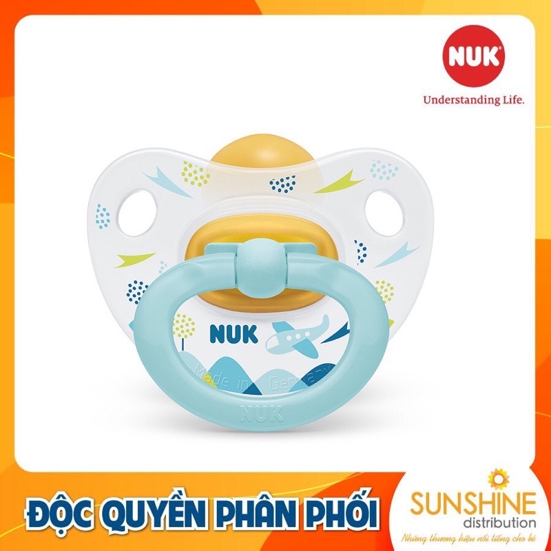 Bộ 2 Ty Giả Nuk Cao Su Happykids Chính Hãng